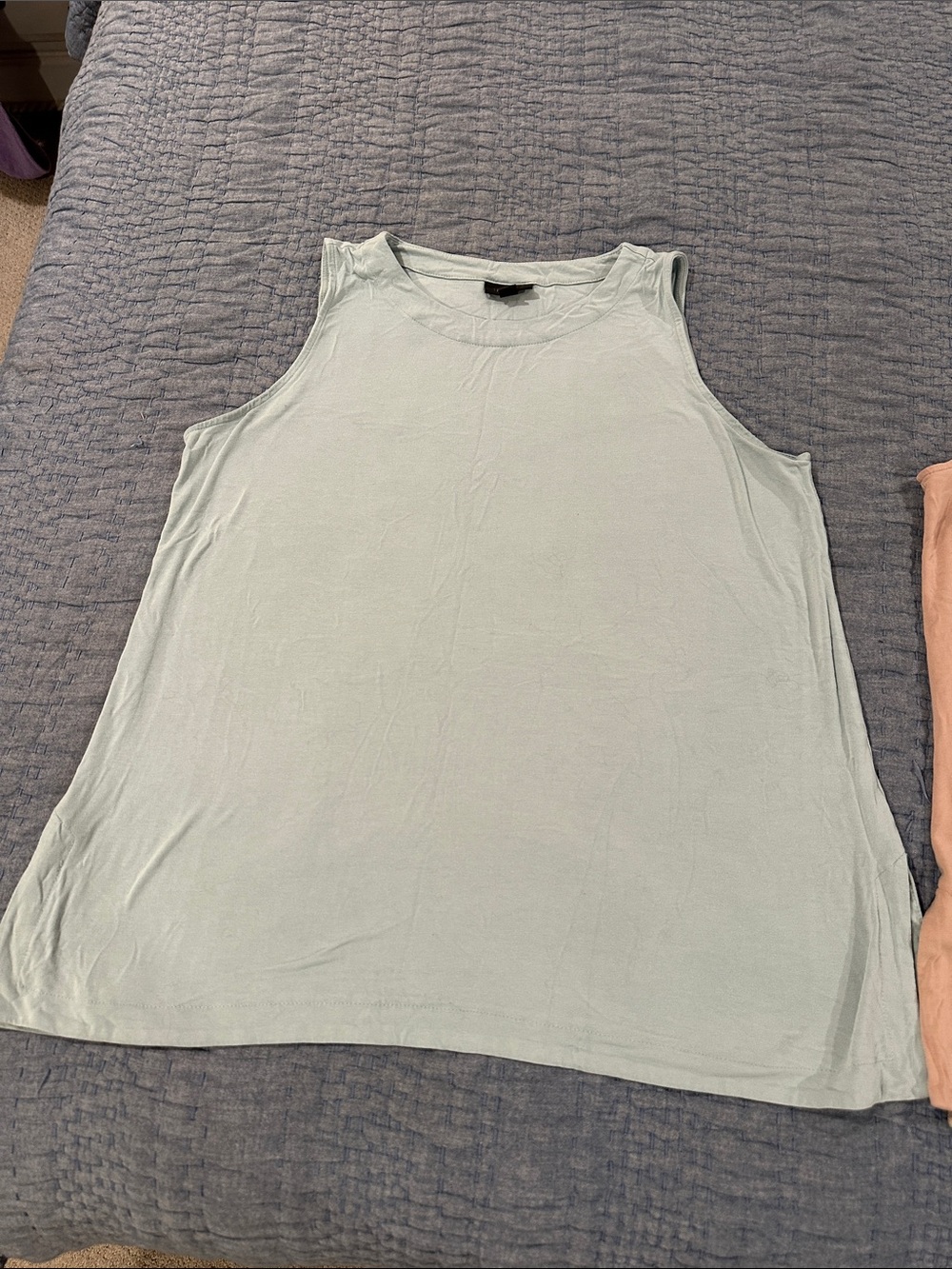 J. Jill Light Sage Sleeveless Scoop Neck Tank
